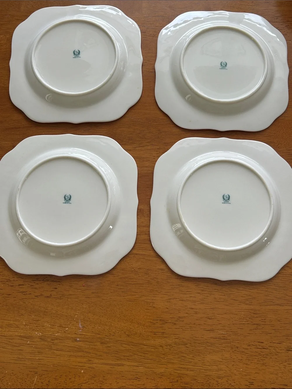 Vintage 1930s Lennox apple Blossom salad or dessert plates